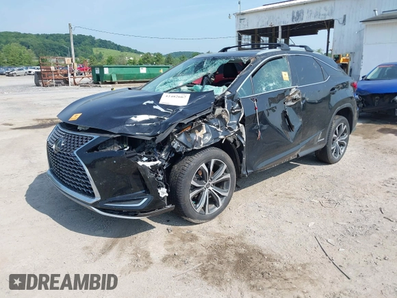 2020 Lexus RX 450h с VIN 2T2HGMDA6LC055972, выставлен на аукционе IAAI как лот 42482667 с пробегом 87 987 миль миль и . История ставок и продаж доступна на DreamBid. Изображение 2.