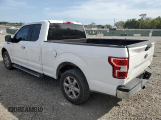 2020 Ford F-150 XL with VIN 1FTEX1CB3LKD21978, listed as a Copart auction lot 53981175 with 220,020 mi miles and Salvage Title. Bid and sale history available at DreamBid. Image 2.