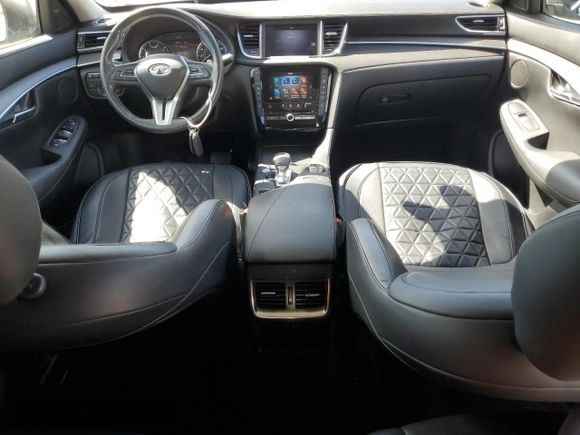 2022 Infiniti QX50 Luxe z VIN 3PCAJ5BA6NF113786, wystawiony jako Copart lot #56567625 z przebiegiem 22 538 mil mil oraz Szkoda całkowita • Salvage title. Historia ofert i sprzedaży dostępna na DreamBid. Obrazek 8.