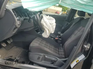 2019 Volkswagen Golf GTI S with VIN 3VW5T7AU0KM011651, listed as a Copart auction lot 70188304 with 0 mi miles and Salvage Title. Bid and sale history available at carsss.com. Image 7.