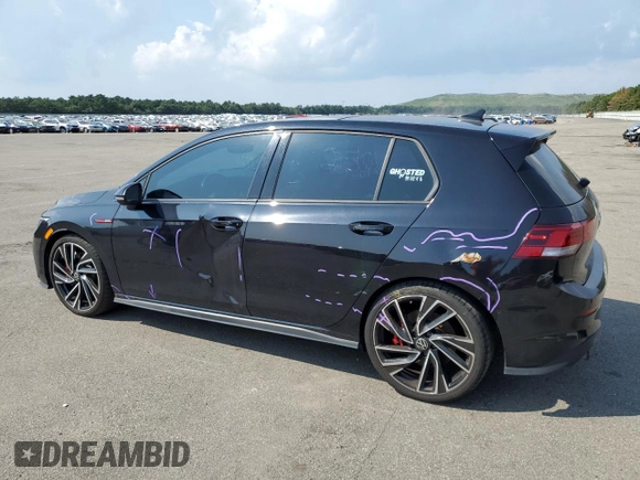 2022 Volkswagen GTI Autobahn with VIN WVW587CD2NW217432, listed as a Copart auction lot 68704564 with 34,672 mi miles and Salvage Title. Bid and sale history available at DreamBid. Image 2.