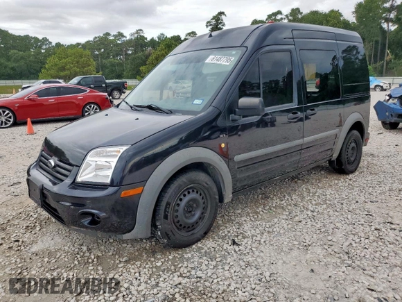 2012 Ford Transit Connect XLT z VIN NM0LS6BN6CT119710, wystawiony jako Copart lot #61487795 z przebiegiem 182 799 mil mil oraz Szkoda całkowita • Salvage title. Historia ofert i sprzedaży dostępna na DreamBid. Obrazek 1.