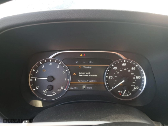 2022 Nissan Frontier PRO-X with VIN 1N6ED1EJXNN637311, listed as a Copart auction lot 45567135 with 60,224 mi miles and Salvage Title. Bid and sale history available at carsss.com. Image 9.