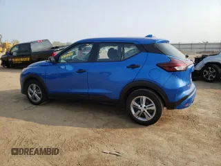 2022 Nissan Kicks S with VIN 3N1CP5BV9NL502811, listed as a Copart auction lot 70958704 with 42,814 mi miles and Salvage Title. Bid and sale history available at carsss.com. Image 2.
