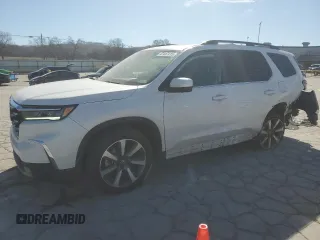 2023 Honda Pilot Elite z VIN 5FNYG1H85PB036115, wystawiony jako Copart lot #47447415 z przebiegiem 27 116 mil mil oraz Szkoda całkowita • Salvage title. Historia ofert i sprzedaży dostępna na DreamBid. Obrazek 1.