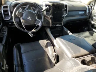 2021 Ram 3500 Laramie with VIN 3C63RRJL5MG689624, listed as a Copart auction lot 52739535 with 0 mi miles and Salvage Title. Bid and sale history available at carsss.com. Image 8.