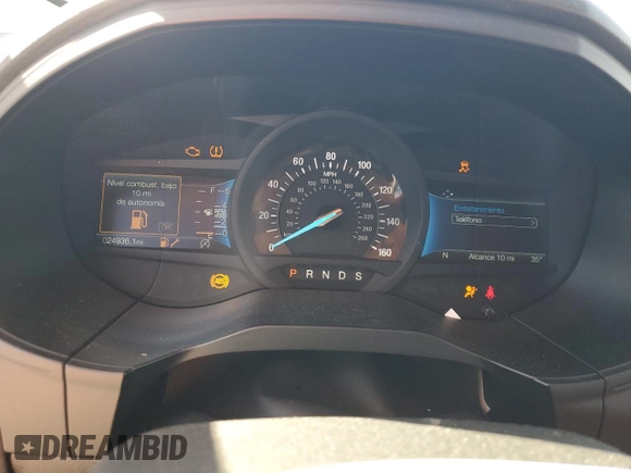 2023 Ford Edge SE with VIN 2FMPK4G91PBA50012, listed as a Copart auction lot 44331015 with 24,936 mi miles and Non repairable. Bid and sale history available at DreamBid. Image 9.