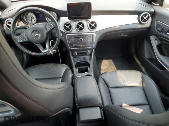 2015 Mercedes-Benz CLA 250 with VIN WDDSJ4GB0FN177766, listed as a Copart auction lot 58659135 with 54,423 mi miles and Salvage title. Bid and sale history available at DreamBid. Image 8.