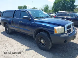 2006 Dodge Dakota ST with VIN 1D7HE22K26S514112, listed as a IAAI auction lot 42641784 with 217,363 mi miles and . Bid and sale history available at DreamBid. Image 1.
