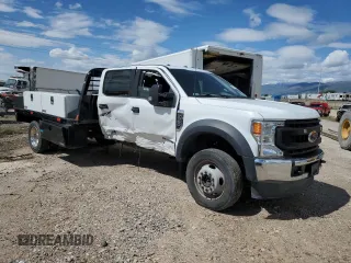 2022 Ford F-550 XL z VIN 1FD0W5HT8NEE92356, wystawiony jako Copart lot #57439165 z przebiegiem 28 170 mil mil oraz Tytuł czysty. Historia ofert i sprzedaży dostępna na DreamBid. Obrazek 4.