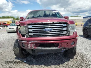 2013 Ford F-150 XL with VIN 1FTFW1EF8DKE14522, listed as a Copart auction lot 55725975 with 317,578 mi miles and Salvage title. Bid and sale history available at DreamBid. Image 5.