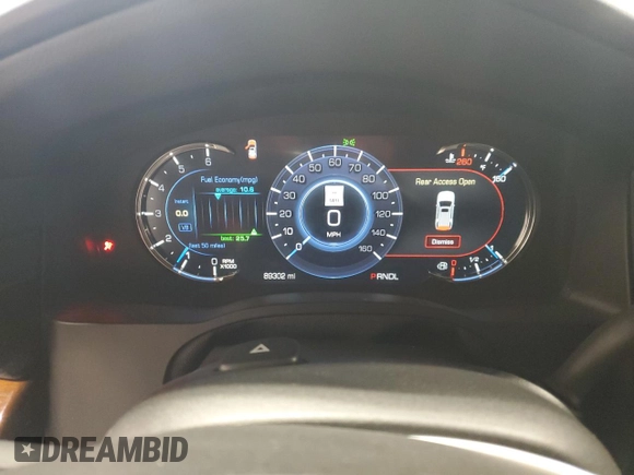 2019 Cadillac Escalade ESV Luxury with VIN 1GYS4HKJ9KR159805, listed as a Copart auction lot 54040405 with 89,302 mi miles and Salvage title. Bid and sale history available at DreamBid. Image 9.