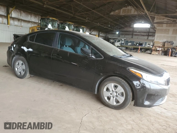 2018 Kia Forte LX with VIN 3KPFL4A76JE253854, listed as a Copart auction lot 51105585 with 181,243 mi miles and Salvage Title. Bid and sale history available at carsss.com. Image 4.