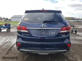 2017 Hyundai Santa Fe SE Ultimate with VIN KM8SR4HF9HU256488, listed as a Copart auction lot 51185945 with NaN miles and Clean Title. Bid and sale history available at carsss.com. Image 6.