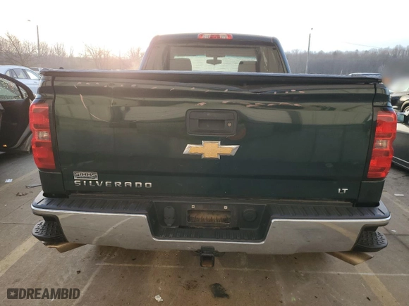 2014 Chevrolet Silverado 1500 LT with VIN 1GCVKREC0EZ392147, listed as a Copart auction lot 84707674 with NaN miles and Salvage Title. Bid and sale history available at carsss.com. Image 6.