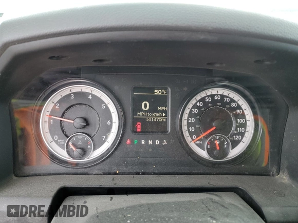 2018 Ram 1500 Tradesman with VIN 3C6JR7DT4JG271302, listed as a Copart auction lot 44548895 with 141,470 mi miles and Salvage title. Bid and sale history available at DreamBid. Image 9.