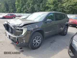 2024 GMC Acadia AWD AT4 z VIN 1GKENPKS5RJ165794, wystawiony jako Copart lot #69023404 z przebiegiem 171 mil mil oraz Szkody całkowita. Historia ofert i sprzedaży dostępna na DreamBid. Obrazek 1.