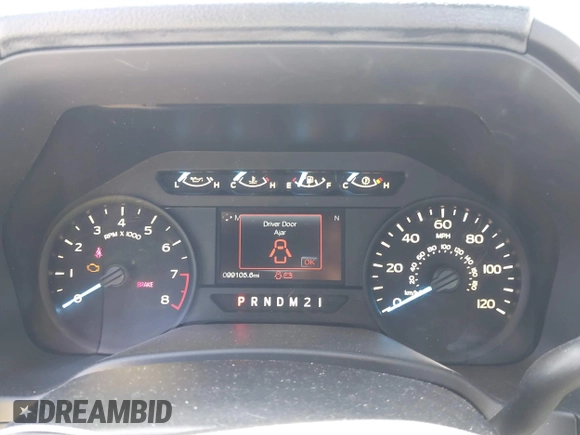 2018 Ford F-150 XL with VIN 1FTMF1CB1JKC01852, listed as a IAAI auction lot 42449112 with 99,105 mi miles and . Bid and sale history available at DreamBid. Image 7.