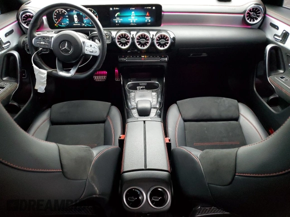 2022 Mercedes-Benz CLA 35 AMG with VIN W1K5J5BB1NN287234, listed as a Copart auction lot 76796244 with 31,113 mi miles and Salvage Title. Bid and sale history available at DreamBid. Image 8.