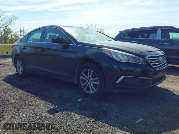 2016 Hyundai Sonata 2.4L with VIN 5NPE24AF2GH379283, listed as a IAAI auction lot 42107518 with 263,990 mi miles and . Bid and sale history available at carsss.com. Image 1.