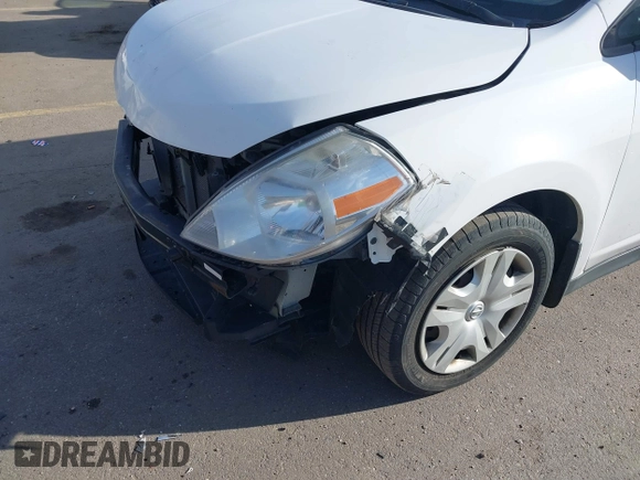 2010 Nissan Versa 1.8 S with VIN 3N1BC1AP8AL465537, listed as a IAAI auction lot 41762115 with 163,533 mi miles and . Bid and sale history available at carsss.com. Image 6.