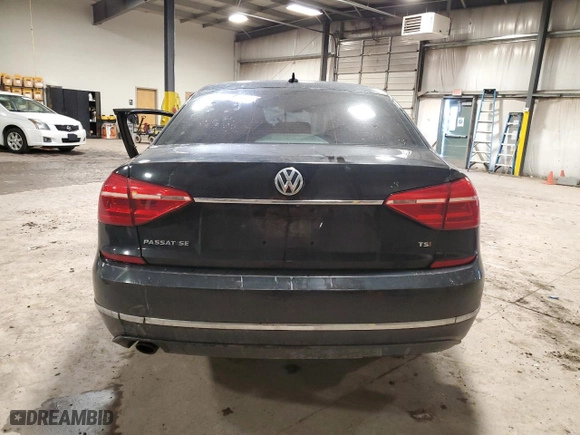 2016 Volkswagen Passat 1.8T SE with VIN 1VWBT7A31GC052339, listed as a Copart auction lot 42919215 with 119,415 mi miles and Salvage Title. Bid and sale history available at carsss.com. Image 6.