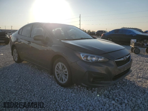 2018 Subaru Impreza Premium with VIN 4S3GKAD60J3608615, listed as a Copart auction lot 47297335 with 69,339 mi miles and Salvage title. Bid and sale history available at DreamBid. Image 4.