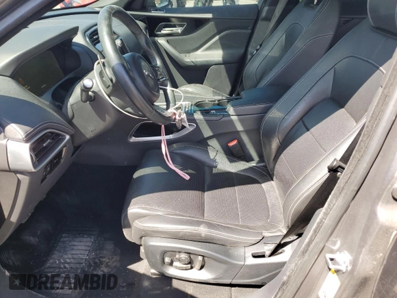 2017 Jaguar F-Pace 35t R-Sport with VIN SADCL2BV2HA058923, listed as a Copart auction lot 52214245 with 115,720 mi miles and Salvage title. Bid and sale history available at DreamBid. Image 7.