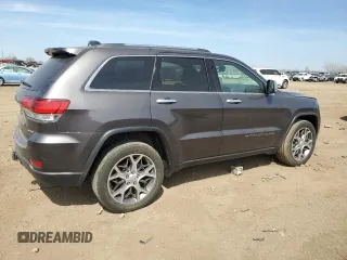 2020 Jeep Grand Cherokee Limited with VIN 1C4RJFBG7LC433948, listed as a Copart auction lot 53303595 with 48,805 mi miles and Salvage title. Bid and sale history available at DreamBid. Image 3.