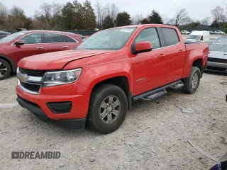 2018 Chevrolet Colorado 2WD Work Truck with VIN 1GCGSBEN8J1137675, listed as a Copart auction lot 48176265 with 130,690 mi miles and Clean Title. Bid and sale history available at DreamBid. Image 1.