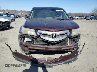 2007 Acura MDX Tech Pkg with VIN 2HNYD28367H526666, listed as a Copart auction lot 45125285 with 208,405 mi miles and Salvage Title. Bid and sale history available at carsss.com. Image 5.