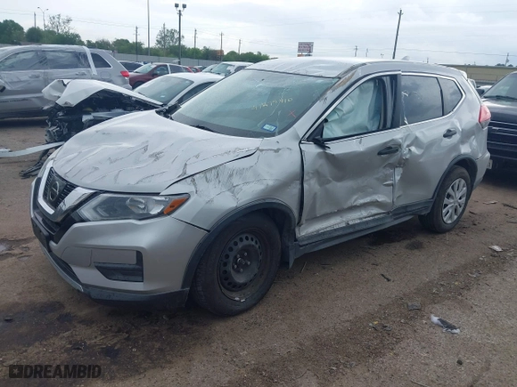 2017 Nissan Rogue SL with VIN 5N1AT2MT0HC884071, listed as a IAAI auction lot 41879410 with 1 mi miles. Bid and sale history available at carsss.com. Image 17.
