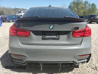 2018 BMW M3 with VIN WBS8M9C54J5J79224, listed as a Copart auction lot 49957215 with 73,015 mi miles and Salvage Title. Bid and sale history available at carsss.com. Image 6.