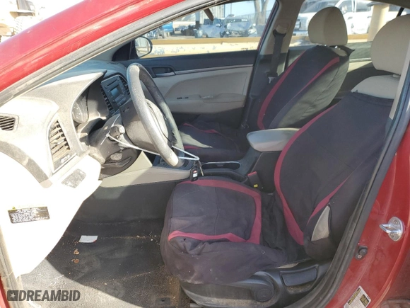 2018 Hyundai Elantra SE with VIN KMHD74LF0JU450144, listed as a Copart auction lot 44837065 with 95,382 mi miles and Salvage Title. Bid and sale history available at carsss.com. Image 7.