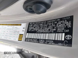 2017 Toyota Prius Plus with VIN JTDKARFP2H3062718, listed as a IAAI auction lot 42207527 with 91,707 mi miles and . Bid and sale history available at DreamBid. Image 9.