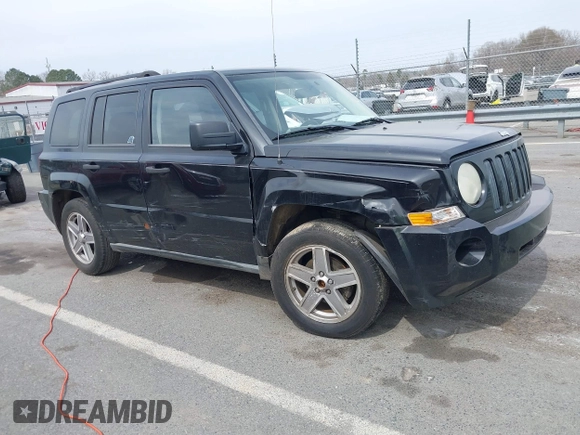 2008 Jeep Patriot Sport with VIN 1J8FT28WX8D711353, listed as a IAAI auction lot 41793321 with 161,777 mi miles. Bid and sale history available at carsss.com. Image 1.