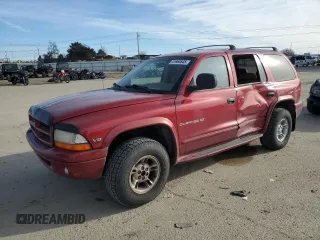 1998 Dodge Durango with VIN 1B4HS28Y7WF177327, listed as a Copart auction lot 41664645 with 117,613 mi miles and Salvage Title. Bid and sale history available at DreamBid. Image 1.