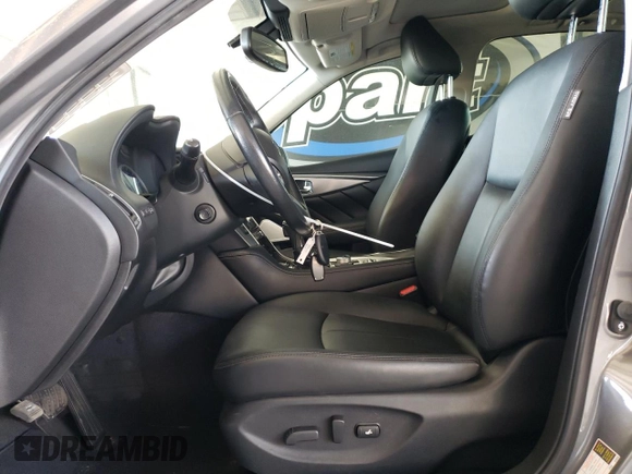 2017 Infiniti Q50 Premium with VIN JN1EV7AP0HM730543, listed as a Copart auction lot 59337725 with 73,230 mi miles and Salvage title. Bid and sale history available at DreamBid. Image 7.