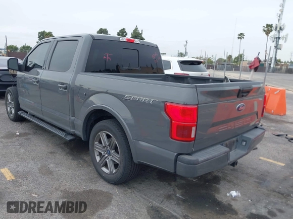 2020 Ford F-150 XL with VIN 1FTEW1C42LFA49954, listed as a IAAI auction lot 41721660 with 37,181 mi miles and . Bid and sale history available at DreamBid. Image 3.