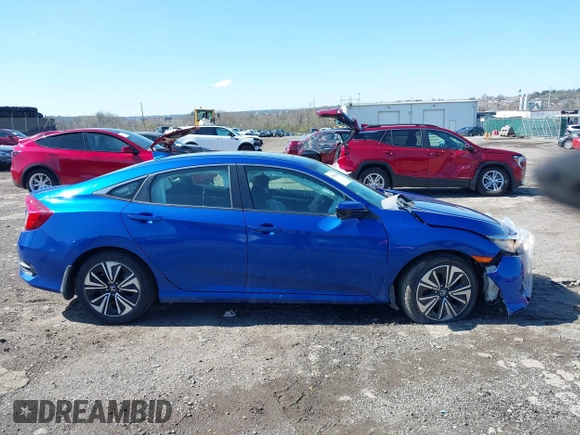 2017 Honda Civic Sedan EX-T with VIN 19XFC1F32HE207503, listed as a IAAI auction lot 41942040 with 60,983 mi miles. Bid and sale history available at carsss.com. Image 14.