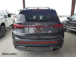 2022 Hyundai Santa Fe SEL with VIN 5NMS64AJ4NH424603, listed as a Copart auction lot 51978285 with 52,682 mi miles and Salvage Title. Bid and sale history available at carsss.com. Image 6.