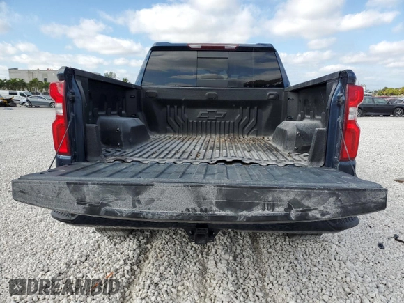 2022 Chevrolet Silverado 1500 RST with VIN 3GCPADED5NG577351, listed as a Copart auction lot 88489025 with 18,612 mi miles and Salvage Title. Bid and sale history available at DreamBid. Image 6.