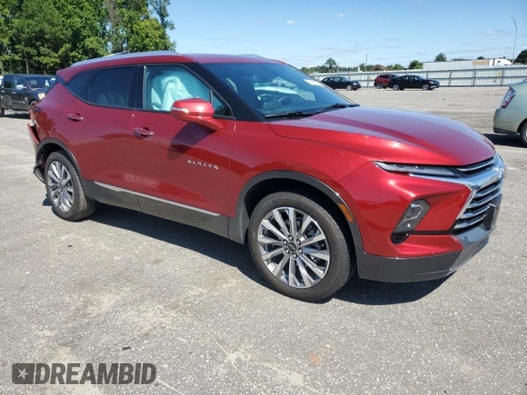 2023 Chevrolet Blazer Premier z VIN 3GNKBFRS4PS119996, wystawiony jako Copart lot #70096664 z przebiegiem 19 179 mil mil oraz Szkoda całkowita • Salvage title. Historia ofert i sprzedaży dostępna na DreamBid. Obrazek 4.
