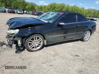 2009 Mercedes-Benz CLK 350 with VIN WDBTK56F39T108770, listed as a Copart auction lot 52892915 with 148,142 mi miles and Salvage Title. Bid and sale history available at DreamBid. Image 1.