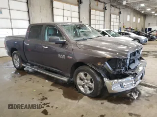 2018 Ram 1500 Big Horn with VIN 3C6RR7LTXJG198280, listed as a Copart auction lot 47587635 with 80,998 mi miles and Salvage Title. Bid and sale history available at carsss.com. Image 4.