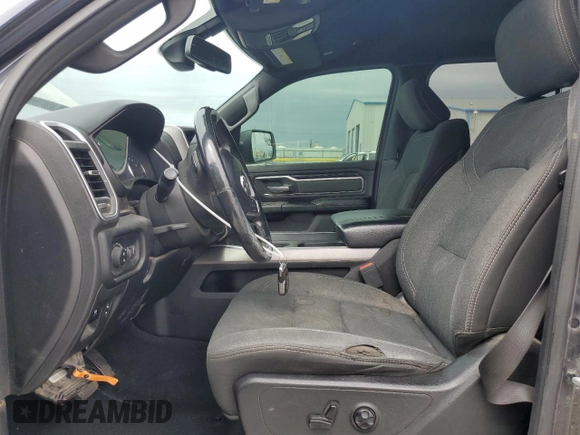 2019 Ram 1500 Big Horn/Lone Star with VIN 1C6SRFFT0KN747680, listed as a Copart auction lot 51099415 with 105,713 mi miles and Salvage Title. Bid and sale history available at carsss.com. Image 7.