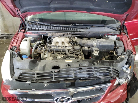 2008 Hyundai Entourage GLS with VIN KNDMC233186046729, listed as a Copart auction lot 76093674 with 184,272 mi miles and Salvage Title. Bid and sale history available at carsss.com. Image 12.