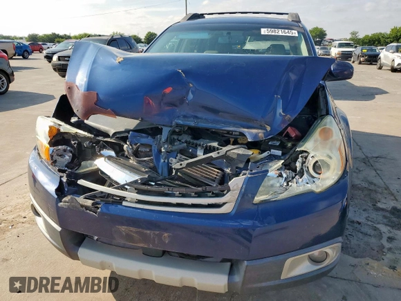 2010 Subaru Outback Limited Power Moon с VIN 4S4BRCKC0A3345189, выставлен на аукционе Copart как лот 59821645 с пробегом 151 251 миль миль и Чистый • Clean title. История ставок и продаж доступна на DreamBid. Изображение 5.