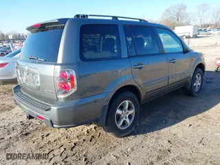 2008 Honda Pilot EX with VIN 5FNYF18498B007265, listed as a IAAI auction lot 41440608 with 148,351 mi miles. Bid and sale history available at carsss.com. Image 4.