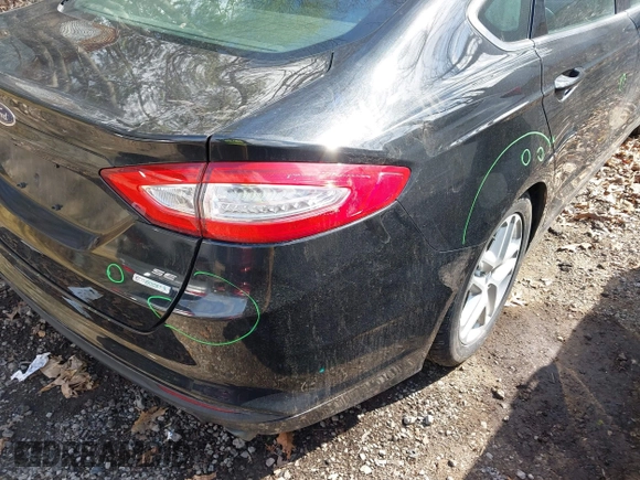 2013 Ford Fusion SE with VIN 3FA6P0HR8DR173558, listed as a IAAI auction lot 42096177 with 71,977 mi miles and . Bid and sale history available at DreamBid. Image 16.